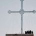 Iraqi Christians erect giant cross to mark victory over evil of Islamic State