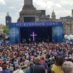 Thousands of Christians fill Trafalgar Square for Pentecost celebration Thy Kingdom Come