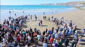 beach baptism