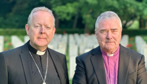 Archbishops Eamon Martin and John McD owell